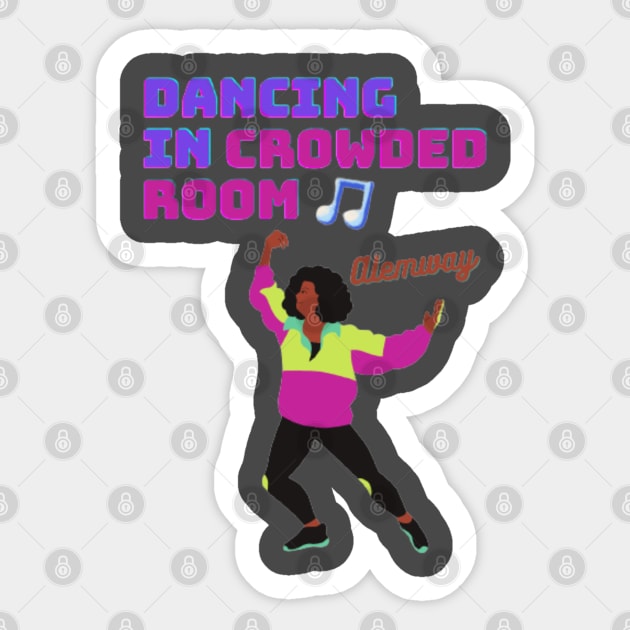 Dancing Spirituality Sticker by Alemway